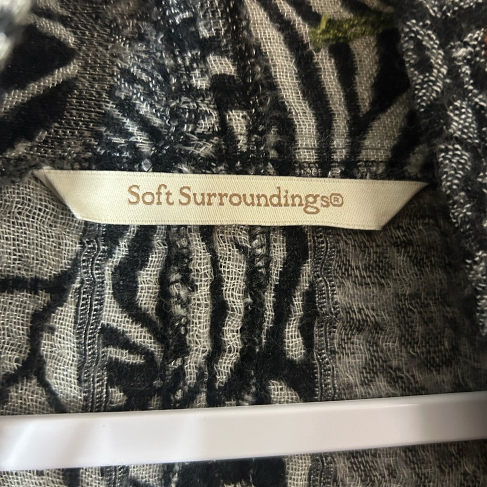Soft Surroundings Patchwork Cardigan - image 2